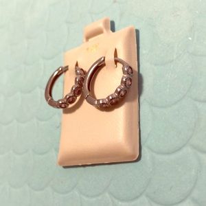 Rose stone children’s earrings